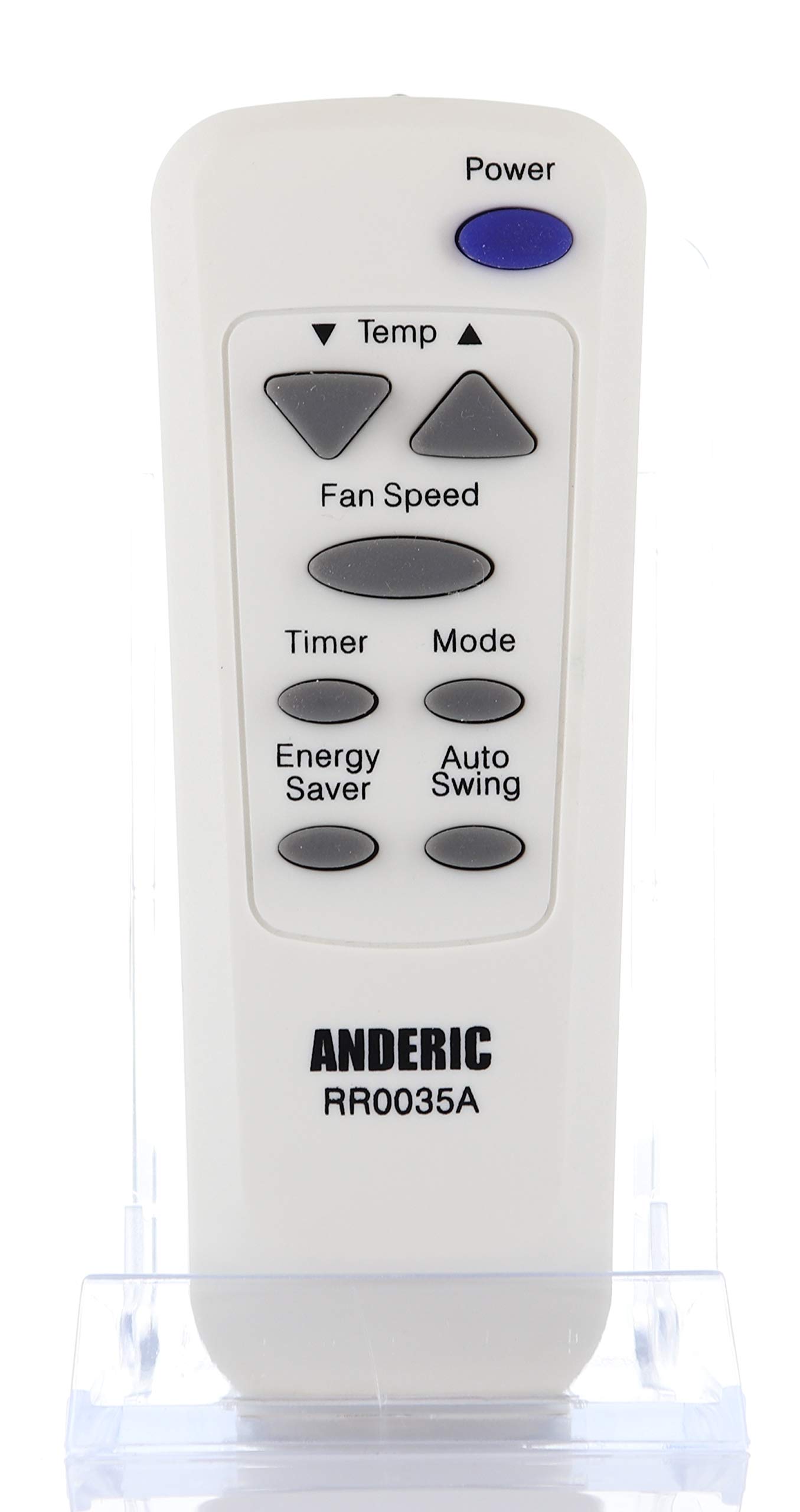 Anderic RR0035A AC Remote Control - Replaces Many LG, GE, Goldstar, Hampton Bay, Kenmore, and Zenith Air Conditioner Transmitters - No Programming Needed - RR0035A