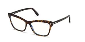 tom ford unisex ft5619-b 55mm optical frames