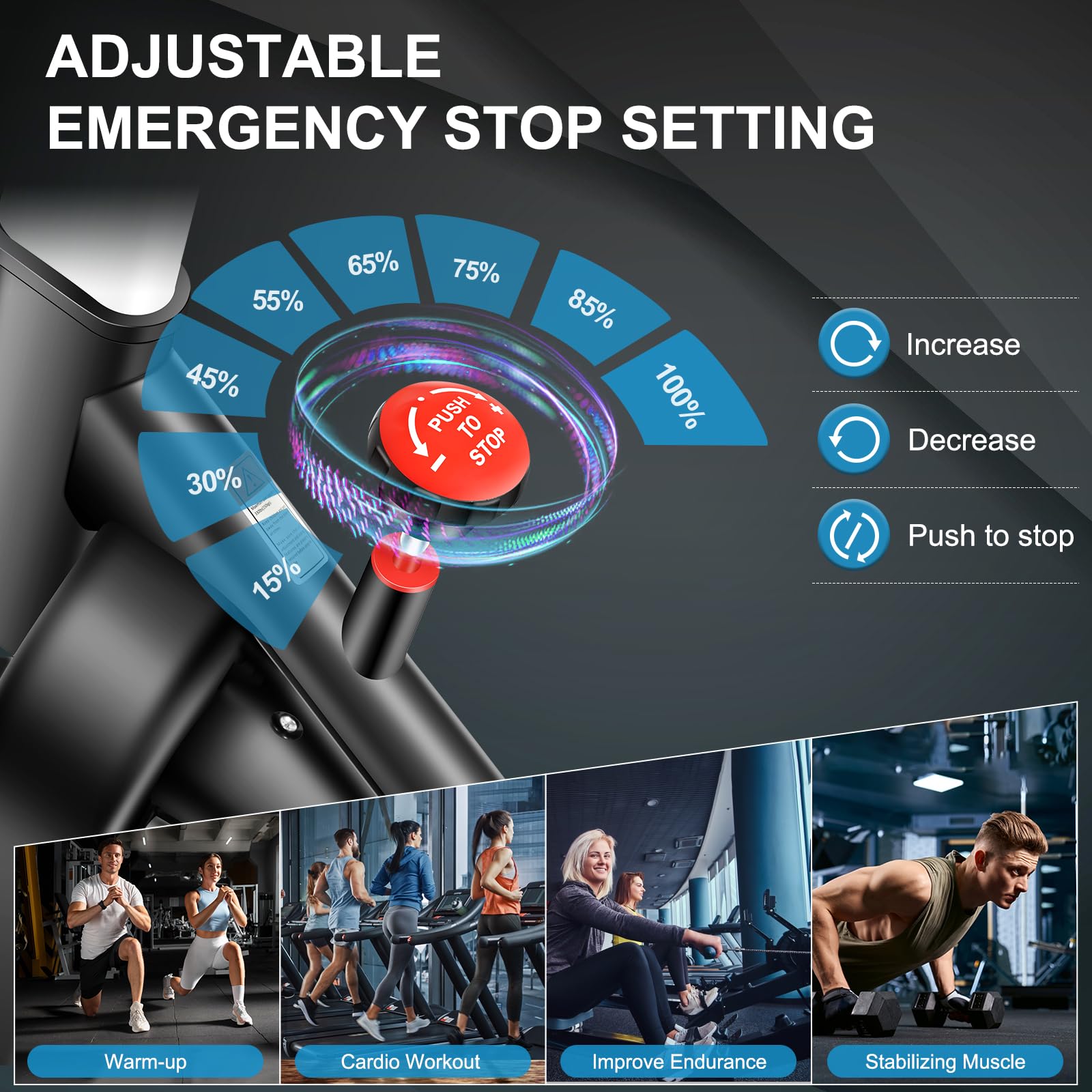 RELIFE REBUILD YOUR LIFE Exercise Bike Indoor Cycling Bike Fitness Stationary All-inclusive Flywheel Bicycle with Resistance for Gym Home Cardio Workout Machine Training New Version