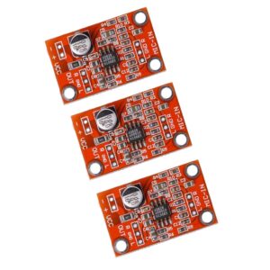 acxico 3pcs ad828 stereo dynamic microphone preamplifier board pickup module dc 3.8v-15v mic preamp module