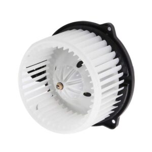 ac heater blower motor with fan replacement for 2002-2008 dodge ram 1500 2500 3500, 2002 2003 2004 jeep grand cherokee replaces # 5012701ab, 5096255aa, 5096256aa, pm9198, 700012