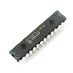 mcp23017-e/sp dip-28 16 bit i/o expander i2c top