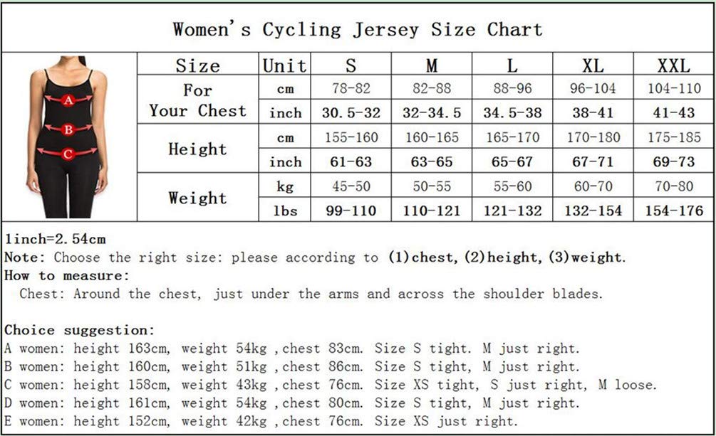 JPOJPO Women's Cycling Jersey Short Sleeve Bike Shirt Half Zipper Road Bicycle Biking Tops CF3