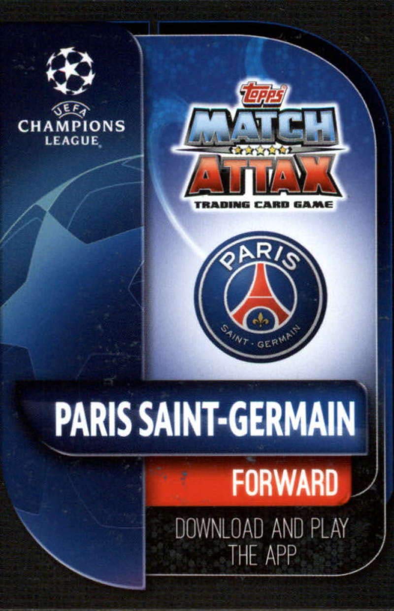 2019-20 Topps UEFA Champions League Match Attax Club MVPs #C PSG Kylian Mbappe PARIS SAINT-GERMAIN Official Futbol Soccer Trading Card Game Playing Card