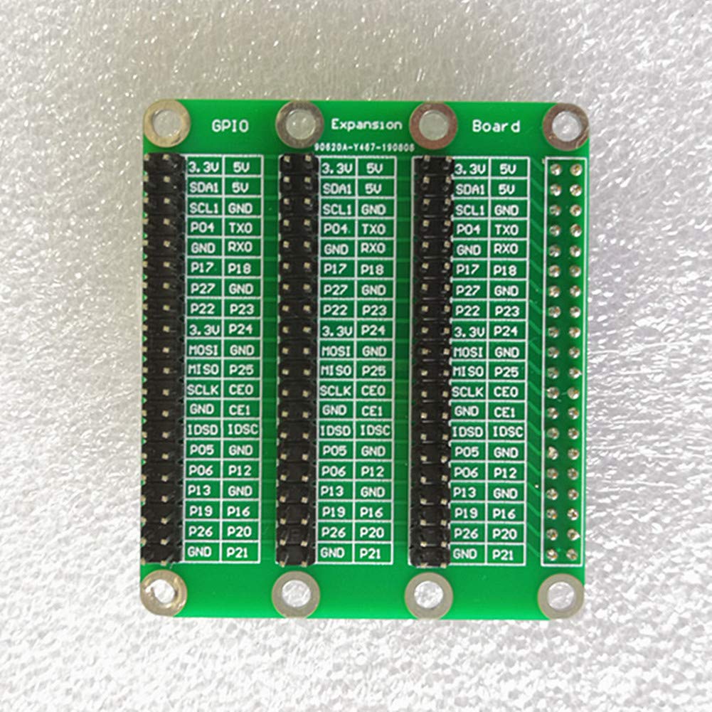 Raspberry Pi 4 Model B 3 x 40 Pin GPIO Adapter Extension Board 1 to 3 GPIO Module for Orange Pi Raspberry Pi 4B/3B+/3B