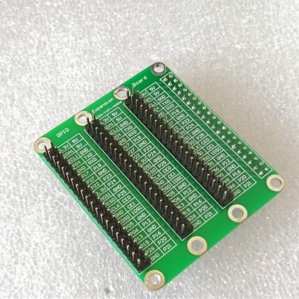 Raspberry Pi 4 Model B 3 x 40 Pin GPIO Adapter Extension Board 1 to 3 GPIO Module for Orange Pi Raspberry Pi 4B/3B+/3B