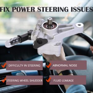 Power Steering Pump for 2005-2008 Honda Pilot 2005-2010 Honda Odyssey 2007-2013 Acura MDX Replace # 56110-RGL-A03 56110-PVJ-A01 56110-RYE-A02 Power Assist Pump