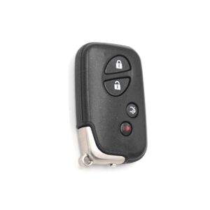 WFMJ for Lexus IS250 IS350 LS460 GS300 IS250 IS350 ES350 GS350 GS450h 4 Buttons Remote Smart Key Case Chain Shell Fob