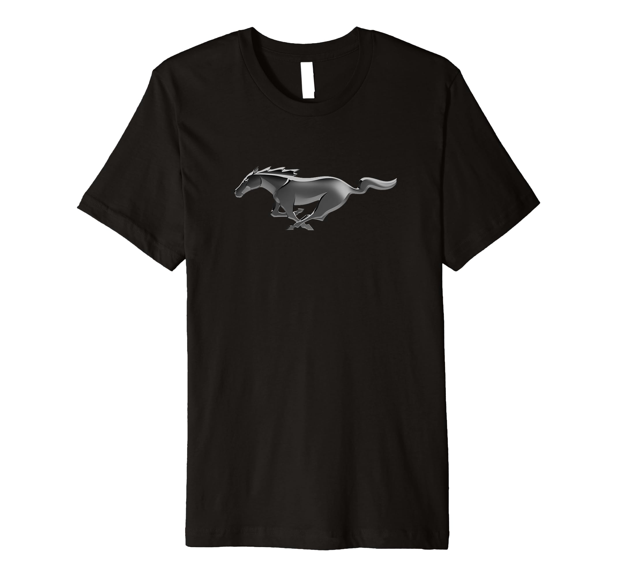 Ford Mustang Modern Pony Logo Premium T-Shirt