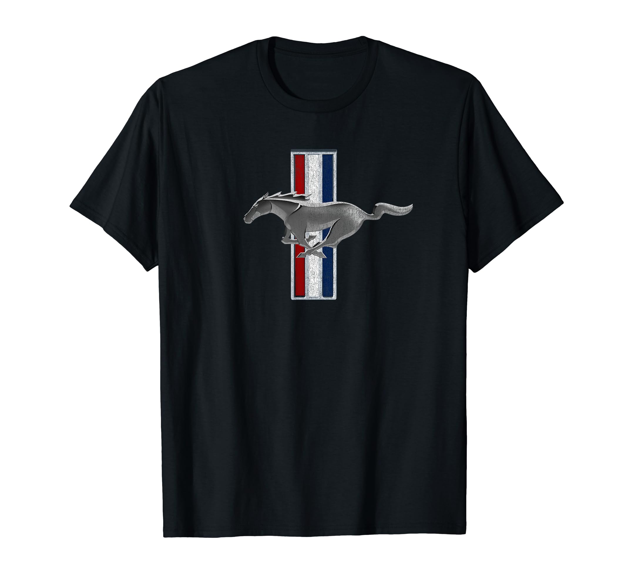 Ford Mustang Vintage Pony Logo T-Shirt