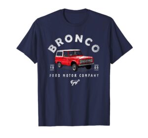 ford bronco '66 illustrated t-shirt