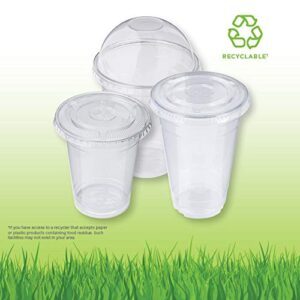 Georgia-Pacific Dixie Dome Lid for 14 oz. to 24 oz. PETE Cold Cups by GP PRO (Georgia-Pacific): Clear: DL1424PET: 1:000 Count (100 Lids Per Sleeve: 10 Sleeves Per Case)