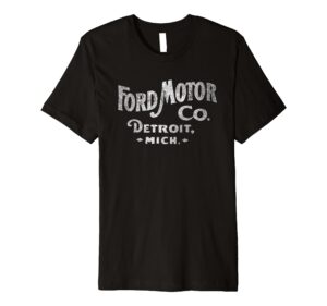 ford motor co. detroit michigan premium t-shirt