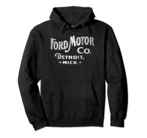 ford motor co. detroit michigan pullover hoodie