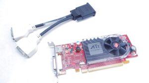 dell y103d new ati radeon hd 2400 pro low profile video card - sold by itparts4you (renewed)