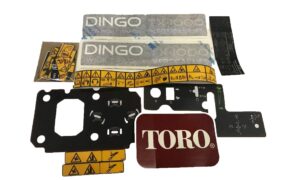 decal kit for toro dingo 1000 narrow and wide track