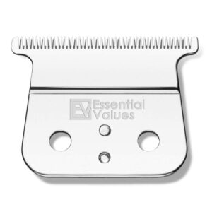 essential values replacement blades for shaver – for hair/beard trimmers, slick polished finish | made from the finest carbon steel