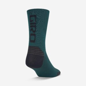 Giro HRc+ Grip Unisex Adult Training & Racing Cycling Crew Socks - True Spruce (2021), X-Large