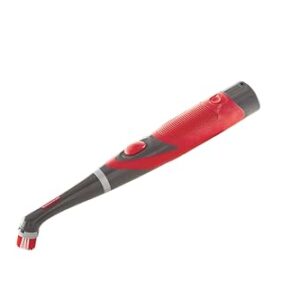 Rubbermaid Reveal Power Scrubber with Multi-Purpose & Grout Head, Cordless Electric Battery Powered Scrub Brush, Water Resistant, for Home/Kitchen/Bathroom/Grout/Tile/Shower/Tub