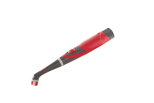 Rubbermaid Reveal Power Scrubber with Multi-Purpose & Grout Head, Cordless Electric Battery Powered Scrub Brush, Water Resistant, for Home/Kitchen/Bathroom/Grout/Tile/Shower/Tub