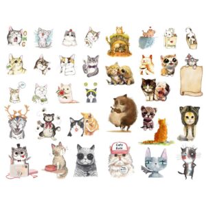 seasonstorm kawaii pet cat aesthetic diary travel journal paper stickers scrapbooking stationery school office art supplies