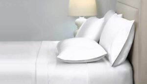 kirkland signature 680 thread count sheet set (queen, white)