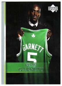 2007-08 upper deck #182 kevin garnett nba basketball trading card