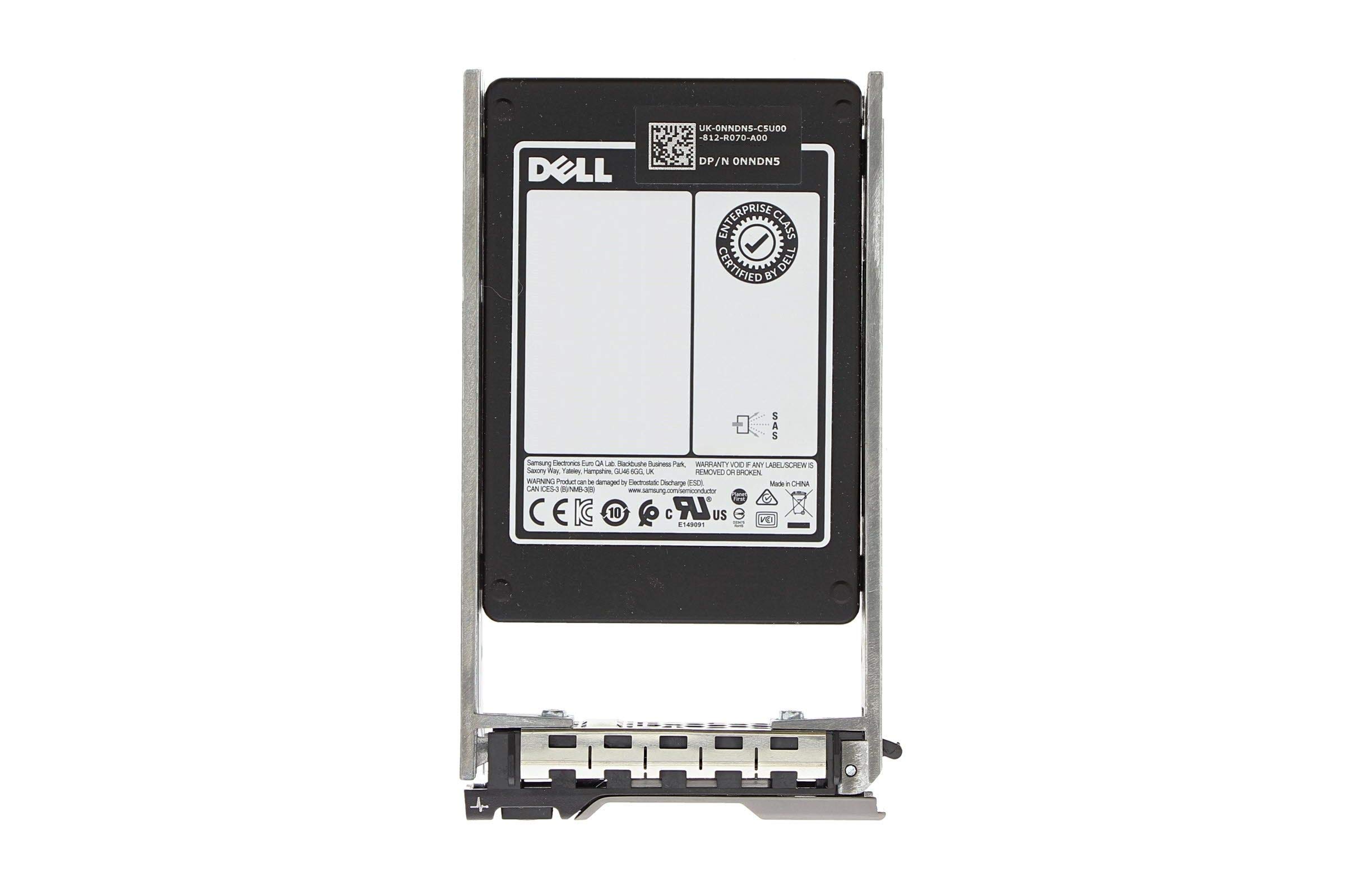 Dell 1.6TB 6Gb/s 2.5" SATA Solid State Drive Bundle with Tray, Compatible PowerEdge T610, T620, T630, T410, T420, T430 Servers