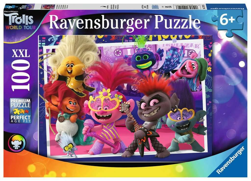 Ravensburger Trolls 2 World Tour 100 Piece Children's Jigsaw Puzzle for Kids Age 6 Years and up