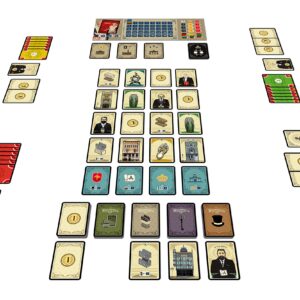 Geek Attitude: Burxelles 1897, Board Game, Sequel to Bruxelles 1893, 2 to 4 Players, 45-60 Minute Play Time, For Ages 10 and up