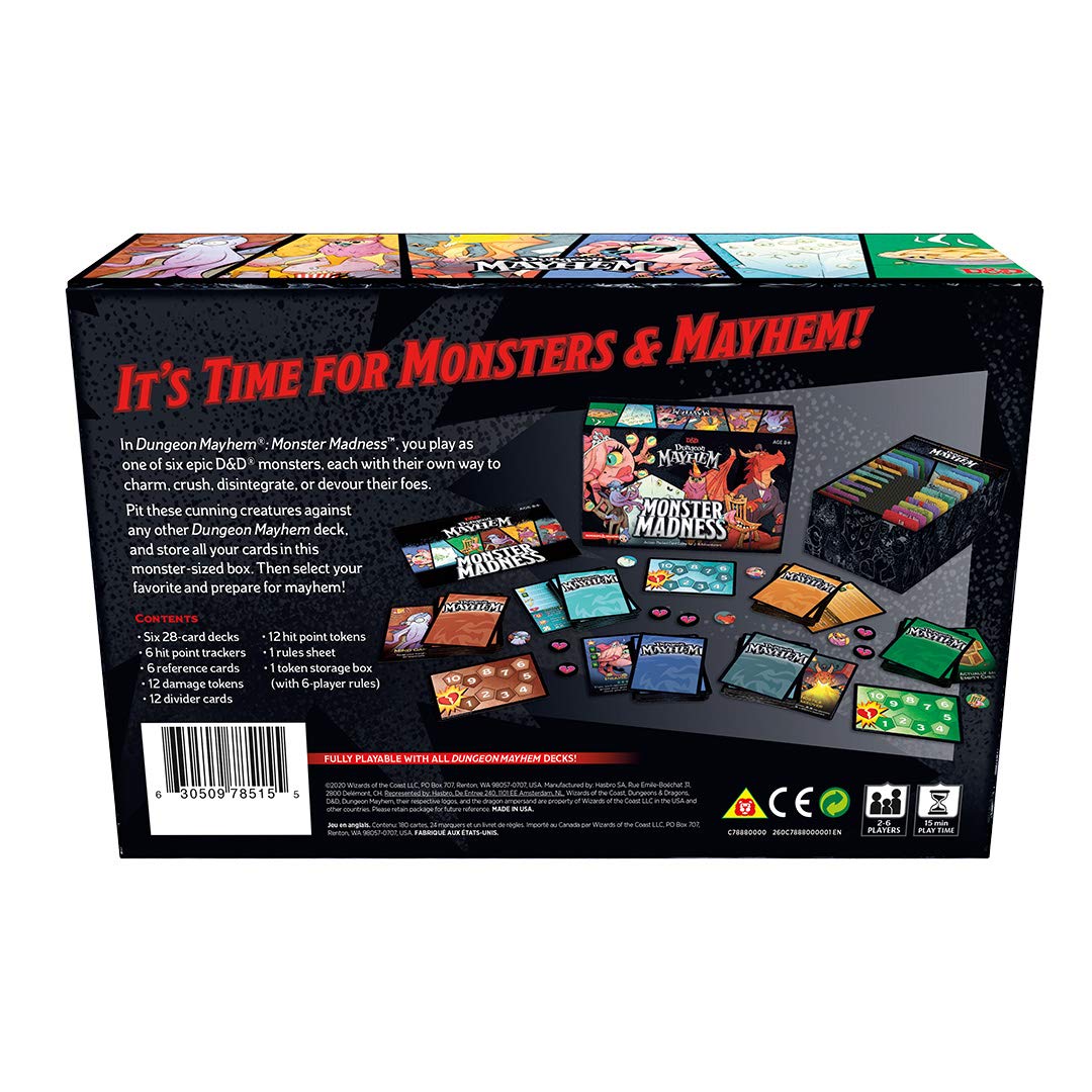 Dungeons & Dragons C7888000 Dungeon Mayhem: Monster Madness