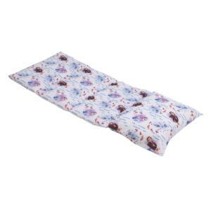 Disney Frozen 2 - Light Blue, Lavender and White All Deluxe Easy Fold Nap Mat