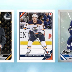 2019/20 Topps NHL Hockey Sticker Collection Master Kit (1 box & 1 album, 250 total stickers)