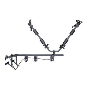 let's go aero half nelson 2-bike truck bed mount v-rack carrier