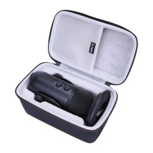 ltgem hard case for blue yeti/yeti pro/yeti x usb microphone - travel protective carrying case bag(case only)