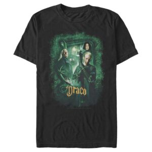 harry potter men's t-shirt, black, medium