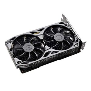 EVGA GeForce GTX 1650 Super SC Ultra Gaming, 4GB GDDR6, Dual Fan, Metal Backplate, 04G-P4-1357-KR