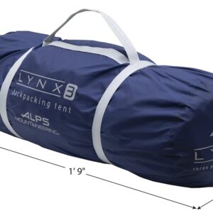 ALPS Mountaineering Lynx 3-Person Tent, Gray/Navy