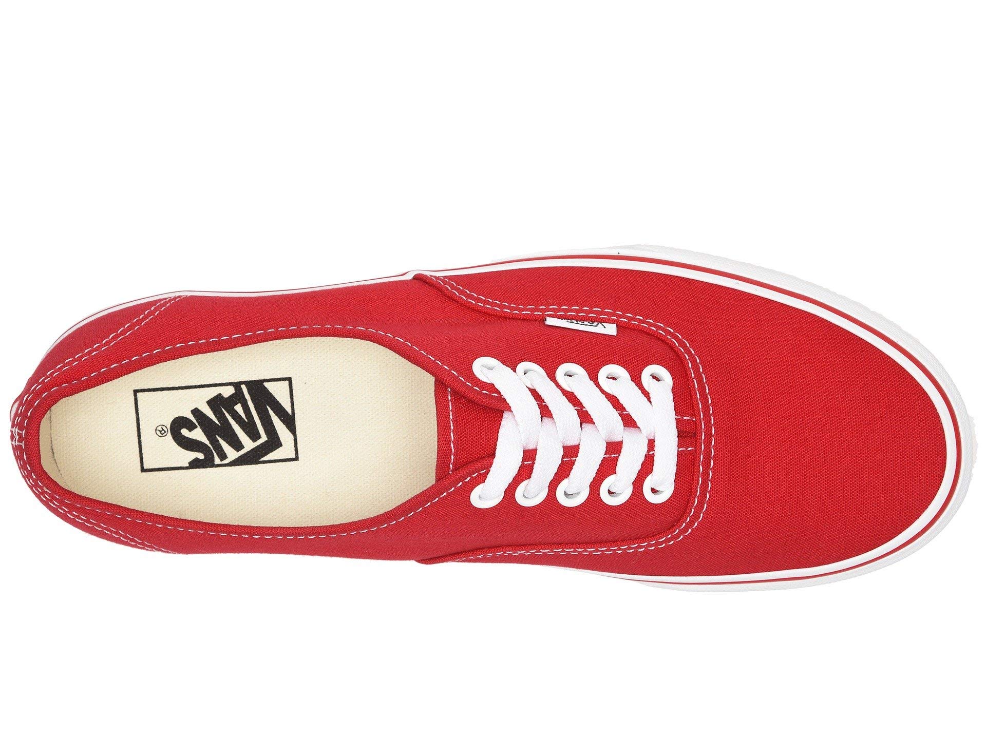 Vans Authentic, Red, Size 8.5