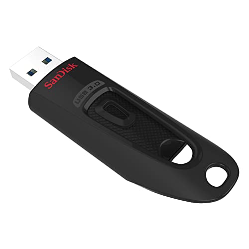 SanDisk 64GB Ultra USB 3.0 Flash Drive - SDCZ48-064G-GAM46, Black