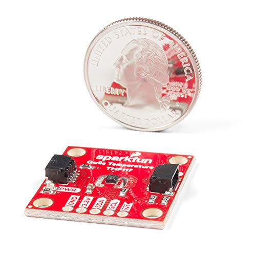 SparkFun High Precision Temperature Sensor - TMP117 (Qwiic) Programmable Temperature Alert Limits Operating Voltage 1.8V to 5.5V 16-bit Resolution NIST traceability Maximum Range from -55°C to 150°C