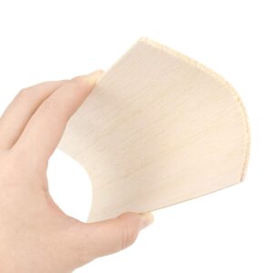 10 Pack Balsa Wood Sheets, Natural Unfinished Wood for House Aircraft Ship Boat DIY Wooden Plate Model, School Projects, Craft Project 100x200x1.5mm