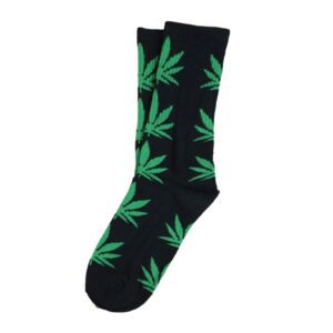 kpop space mens cotton socks fashion marijuana leaf casual long weed sock marijuana weed crew socks(uniform code h04)