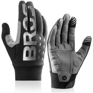 ROCKBROS Cycling Gloves Motocycle Mountain Bike Gloves Full Finger Biking Gloves for Men Bicycle Gloves