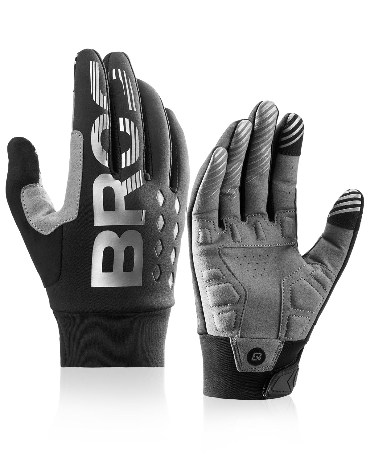 ROCKBROS Cycling Gloves Motocycle Mountain Bike Gloves Full Finger Biking Gloves for Men Bicycle Gloves