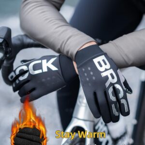 ROCKBROS Cycling Gloves Motocycle Mountain Bike Gloves Full Finger Biking Gloves for Men Bicycle Gloves