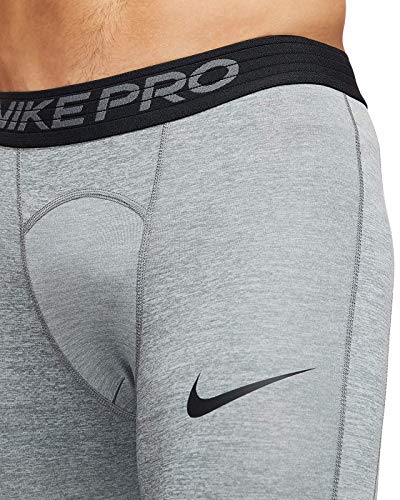 Nike Men's Pro Compression 3 / 4 Tights, Smoke Grey/Light Smoke Grey/Black, Small