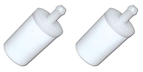 Pack of 2 Fuel Filters Compatible with Husqvarna 503 44 32-01 & 503443201 For 3/16" Fuel Line Hose Used on many Husqvarna Gas Chainsaws Models