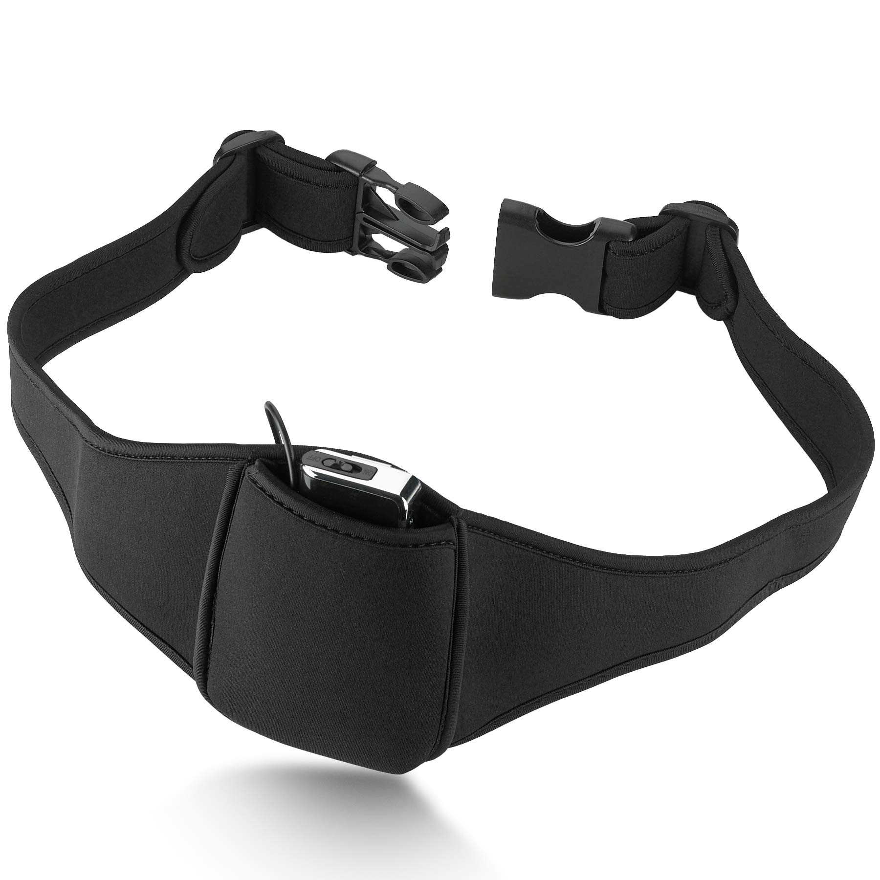 Vertical Carrier Belt for Mic Transmitters, for Fitness Instructors, Theater, and Presentations