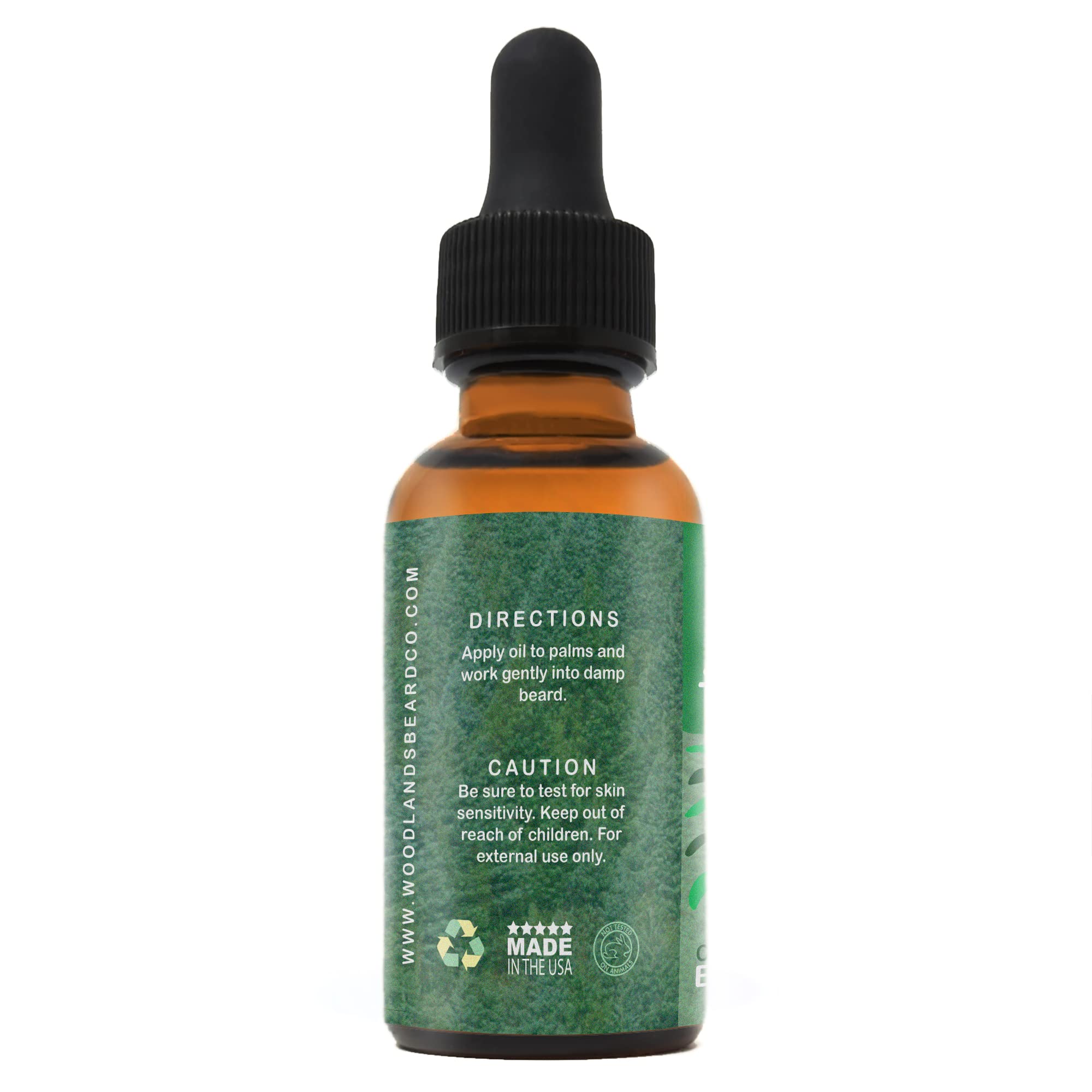 Christmas Tree Beard Oil Original Scented With Fir, Cypress, and Spruce